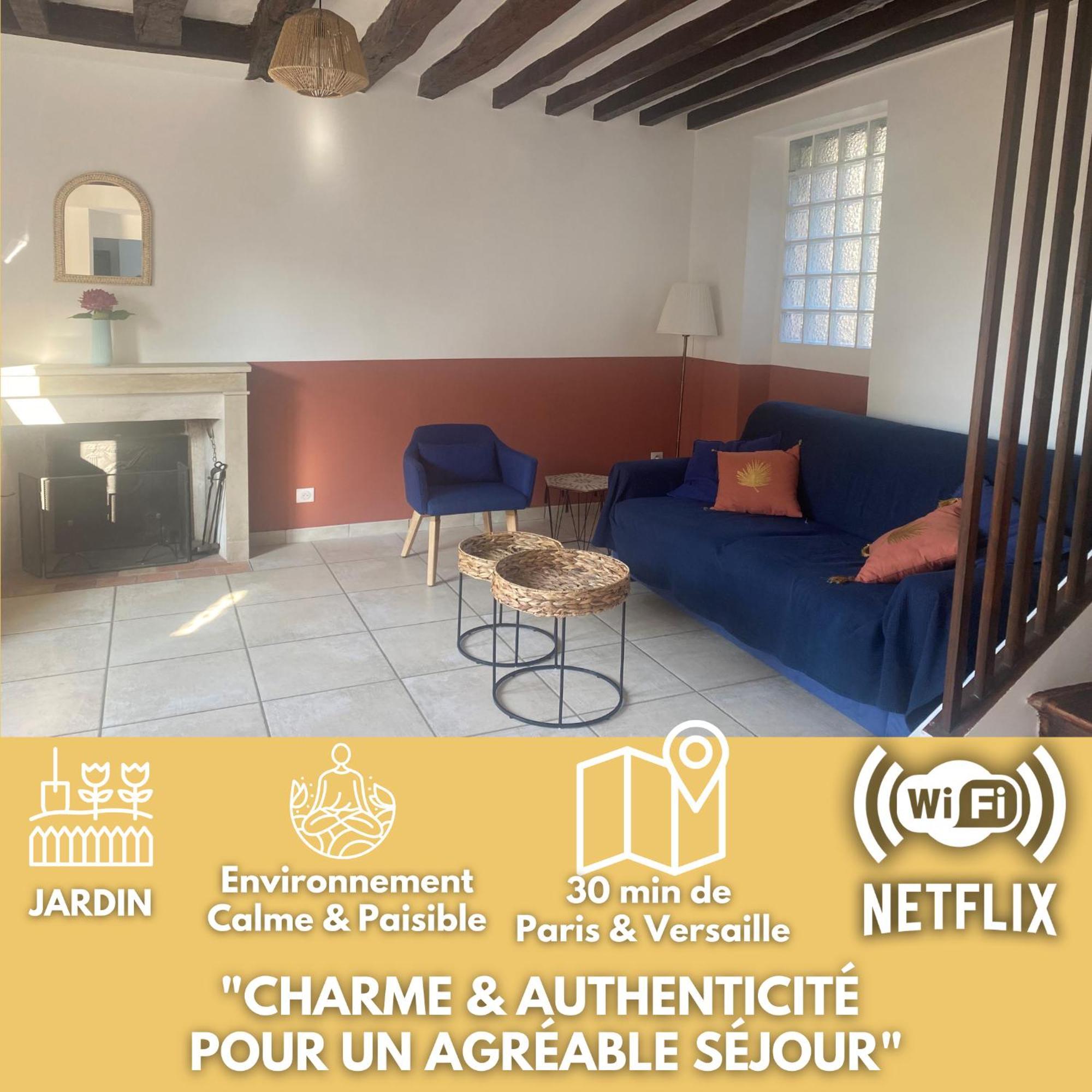 Villa Chez Myriam Orgeval  Exterior foto